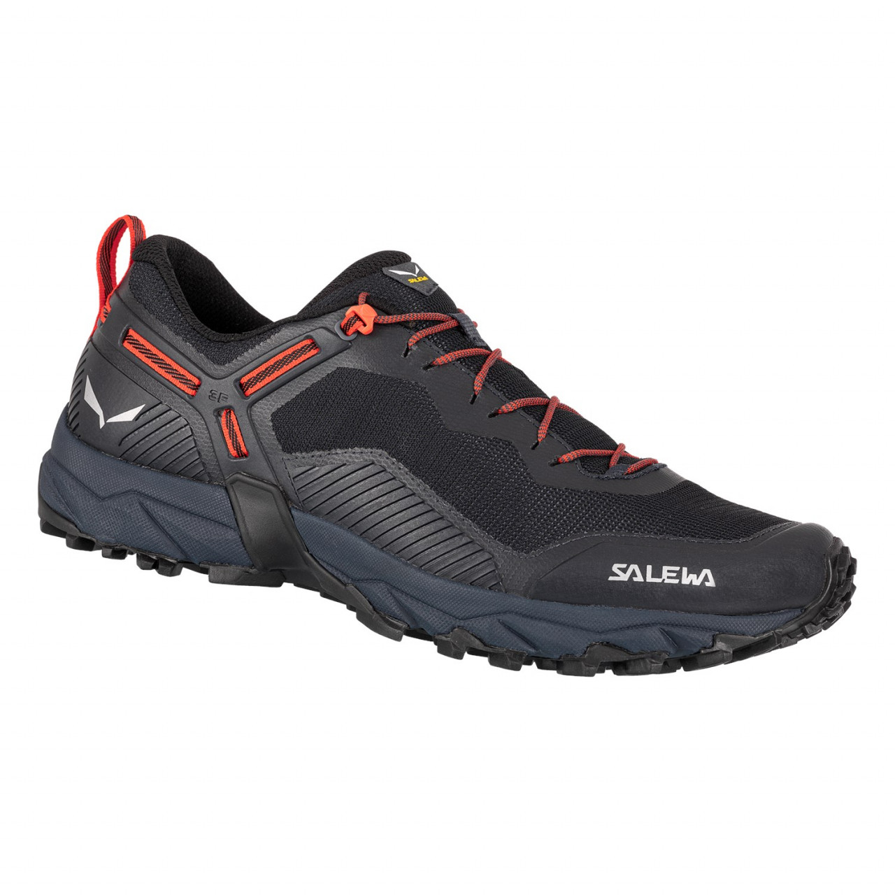 Zapatillas De Montaña Hombre Chile - Salewa Ultra Train 3 - Gris/Azules/Naranjas - KSTL-59248